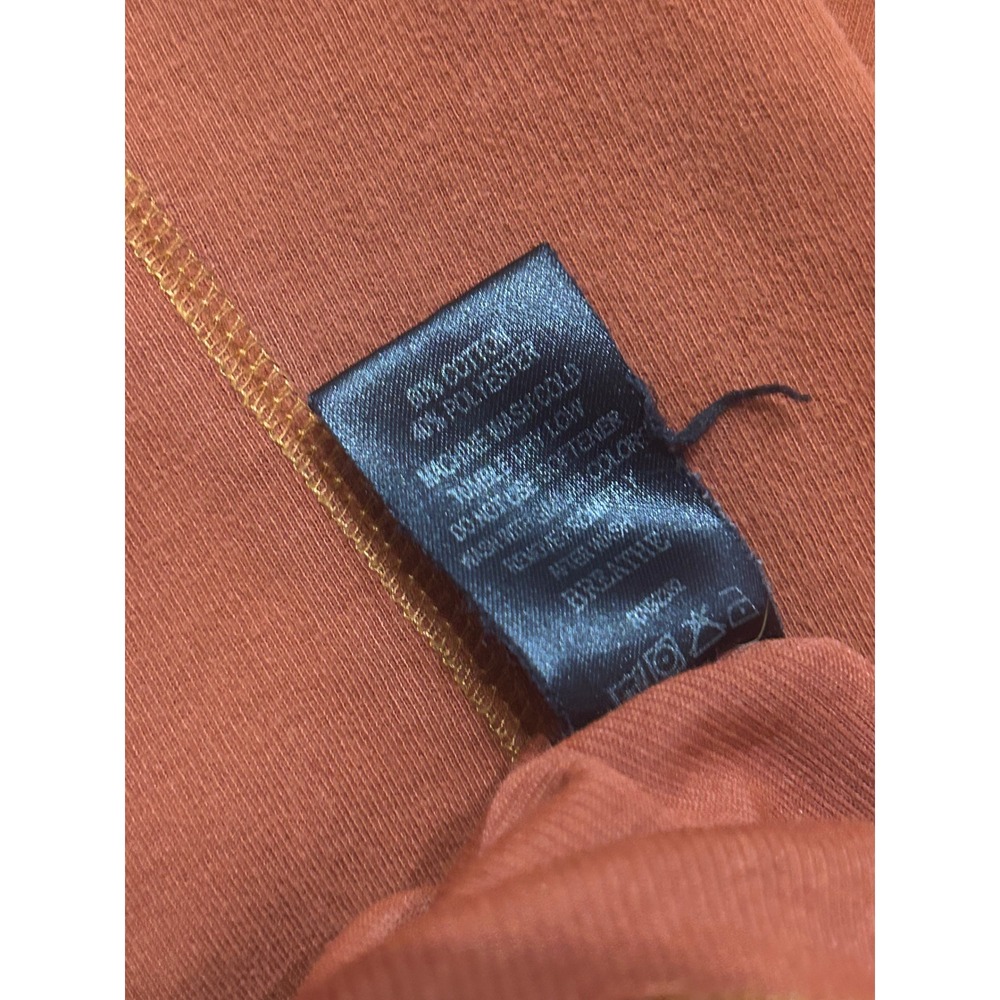 Prana burnt orange casual Fall long sleeve size Large - Picture 3 of 3